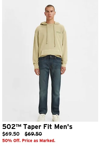 50% OFF SELECT STYLES