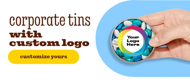 CORPORATE TINS WITH CUSTOM LOGO