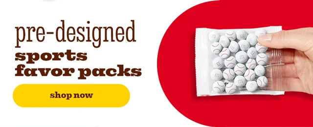 PRE-DESIGNED SPORTS FAVOR PACKS