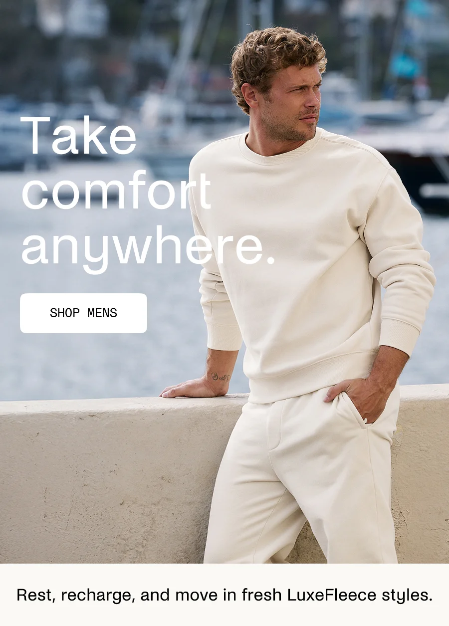 Take comfort anywhere.