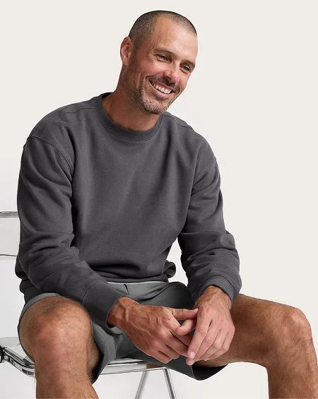 LuxeFleece Men's Crewneck Pullover