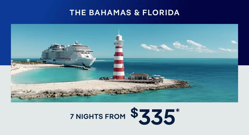 The Bahamas & Florida – 7+ Nights – Click to View Cruises & Book Now