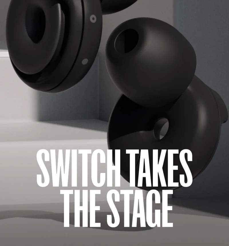 Switch takes the stage.
