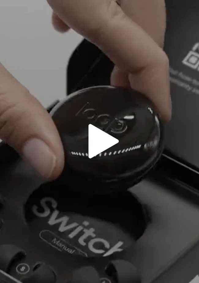 Short clip of the Loop Switch being removed from its packaging.
