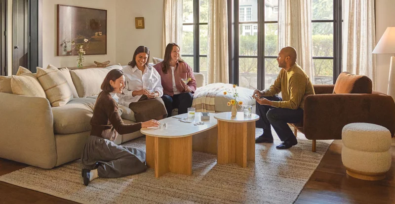 Ready, set, gather: shop living room.
