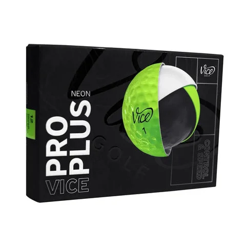 Vice Pro Plus Lime Golf Balls