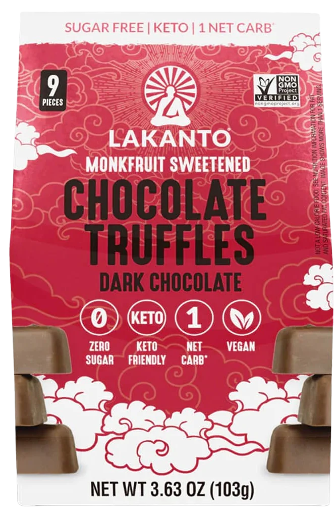 Image of Lakanto Dark Chocolate Truffles