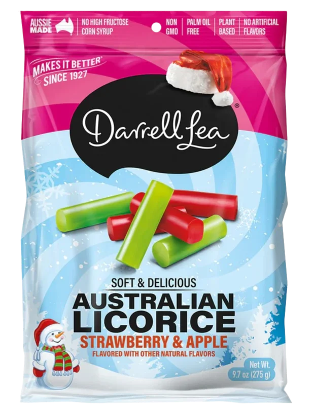 Image of Darrell Lea Licorice Straw Apple