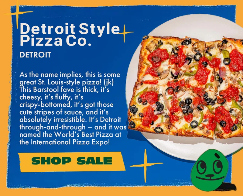 Detroit Style Pizza Detroit Style Pizza