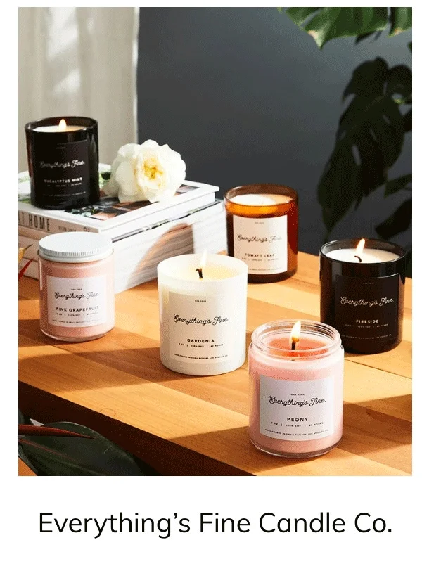 Luxury Candle Box The Everything's Fine Co.