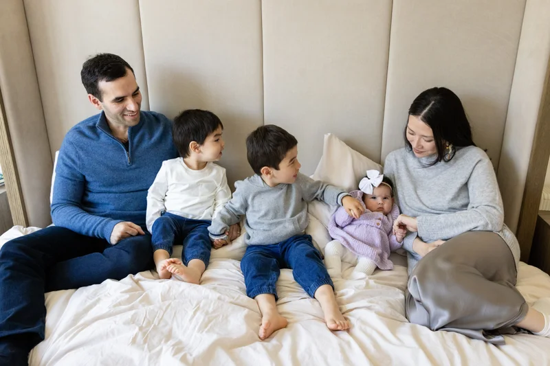 Priscilla and her family