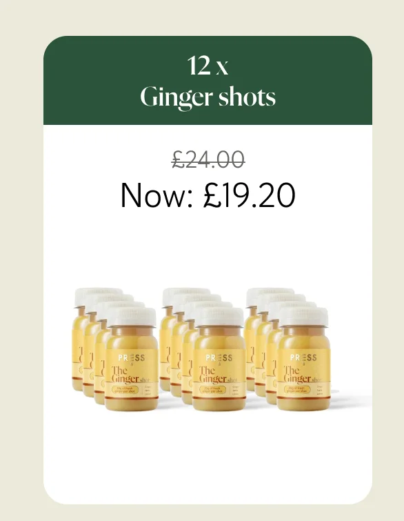 12 x Ginger shots