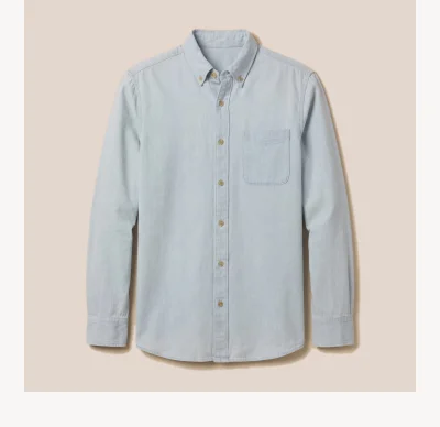Organic Cotton Denim Shirt