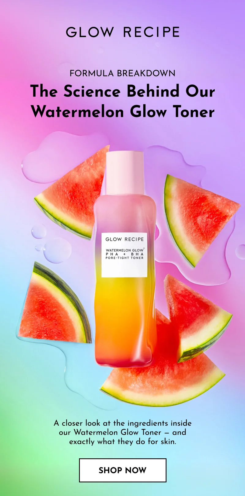 What's Inside Pride Watermelon Pore-Tight Toner