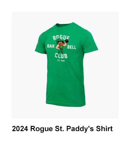 2024 Rogue St. Paddy's Shirt