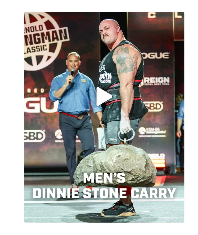 Men's Dinnie Stone Carry