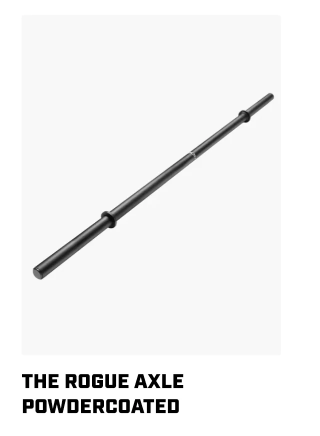 The Rogue Axle Powdercoated