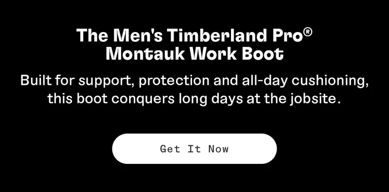 The Men's Timberland Pro Montauk Work Boot. Get It Now
