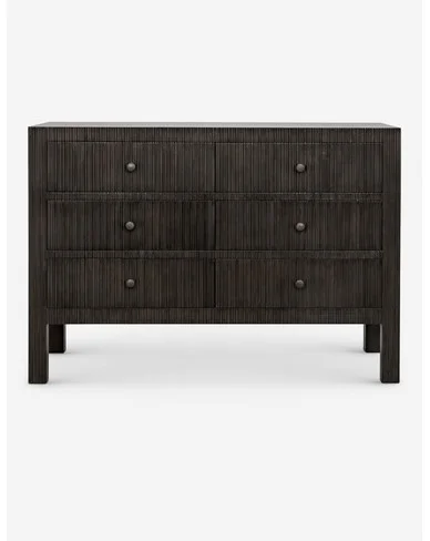 Bellinger 6-Drawer Dresser-Dark Brown
