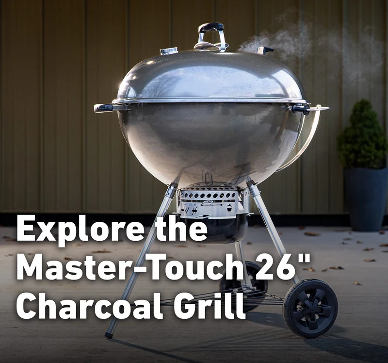 link to discover more about the 26” Master Touch Grill