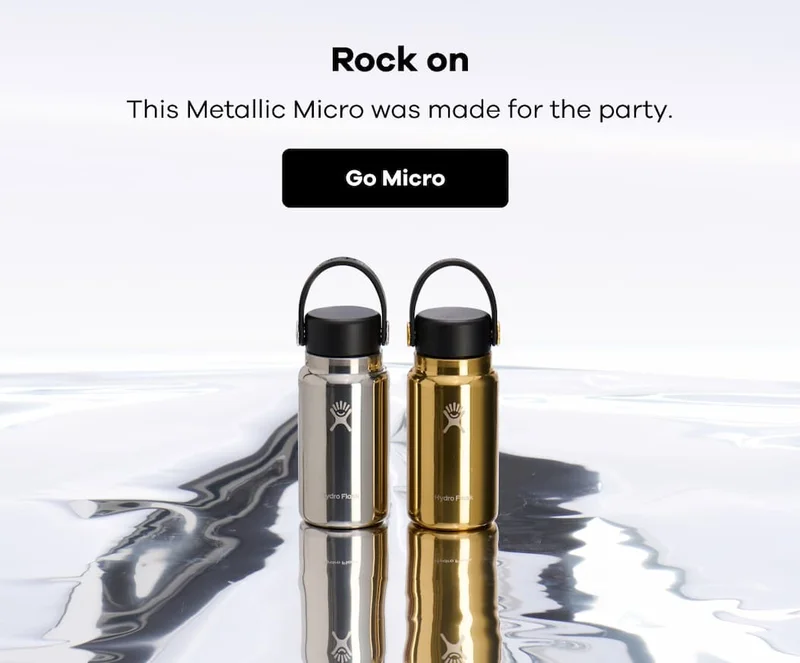 Rock on. This Metallic Micro was made for the party. | Go Micro