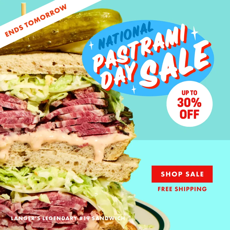 Shop the Pastrami Sale Shop the Pastrami Sale