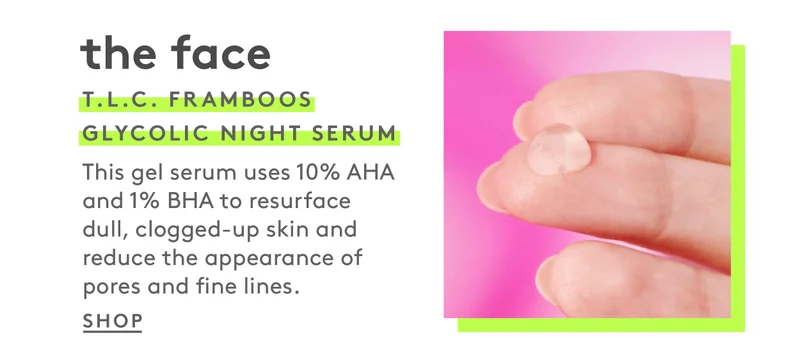 T.L.C Framboos Gycolic Night Serum for the face