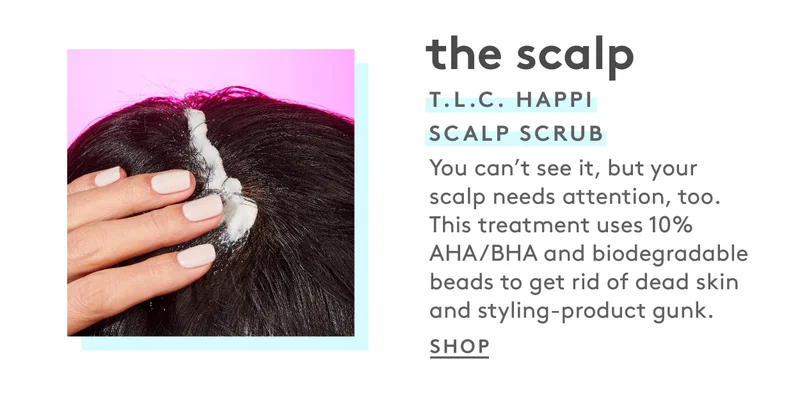 T.L.C Happi Scalp Scrub for the scalp