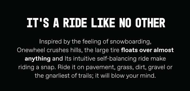 A Ride Like No Other