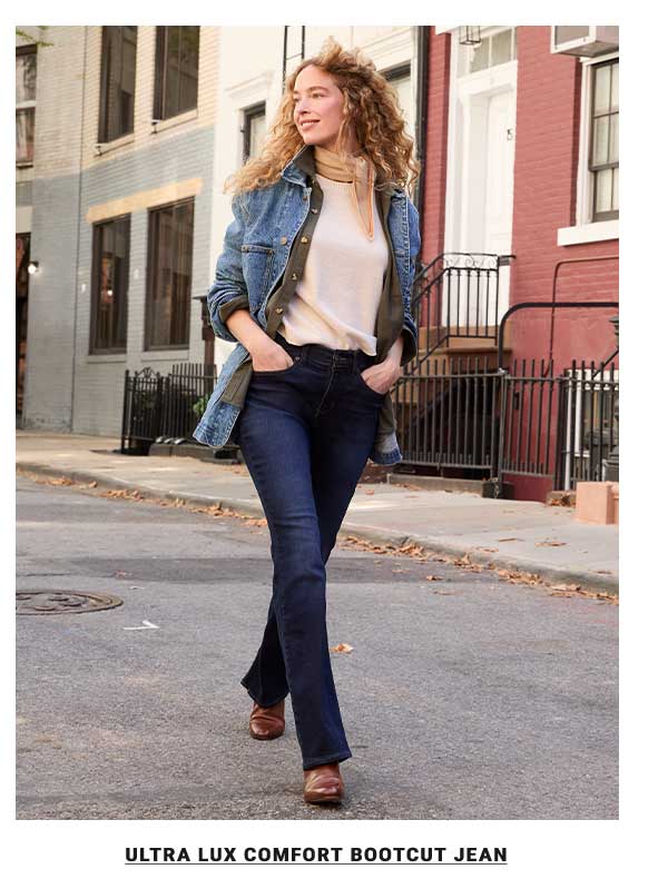 Women's Ultra Lux Comfort with Flex Motion Bootcut Jean