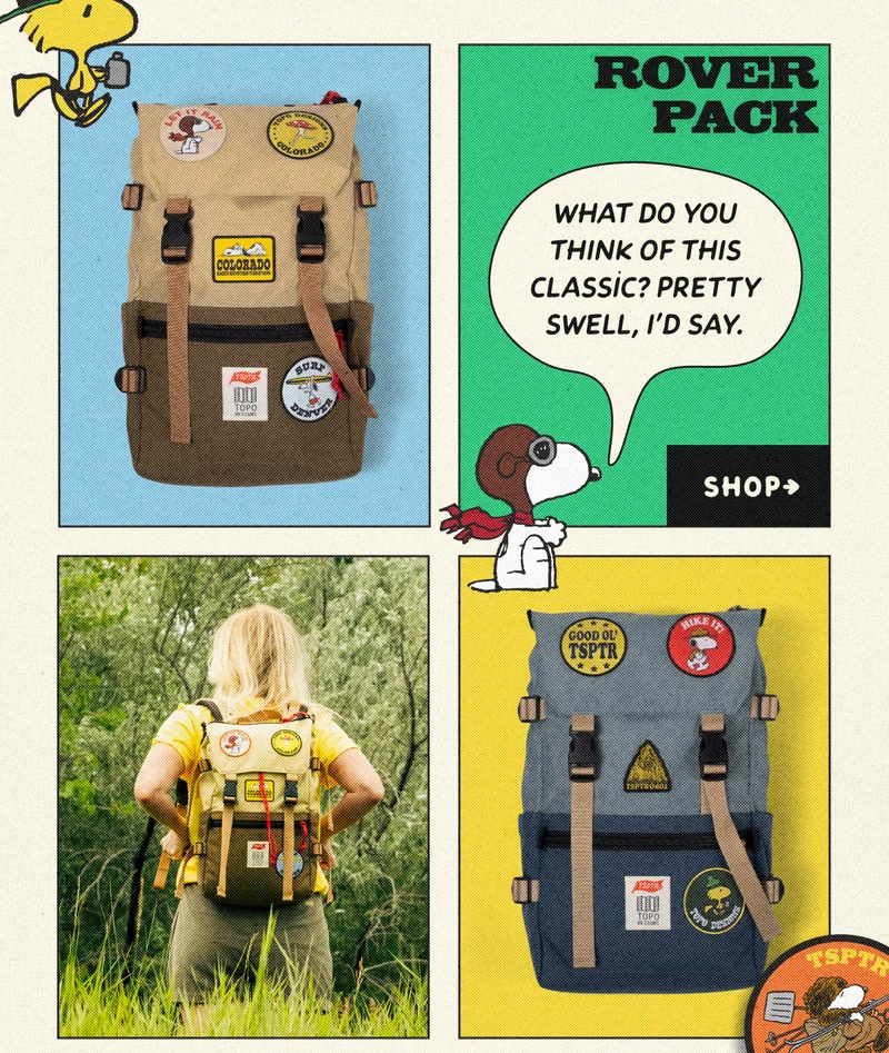 Shop the TSPTR X Topo Designs Collab