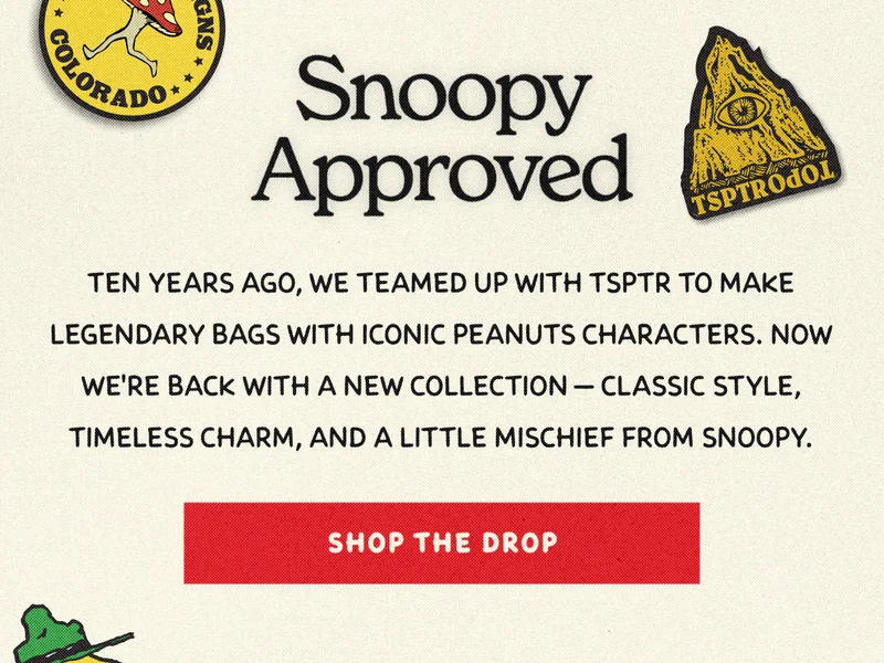 Shop the TSPTR X Topo Designs Collab