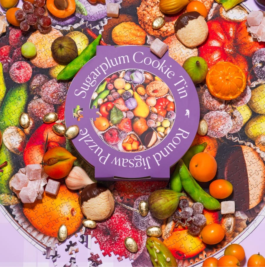 Sugarplum Cookie Tin