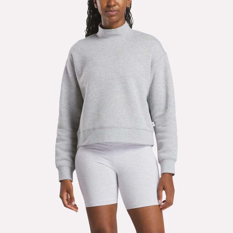 Image of Women's Small Vector Mockneck Sweatshirt