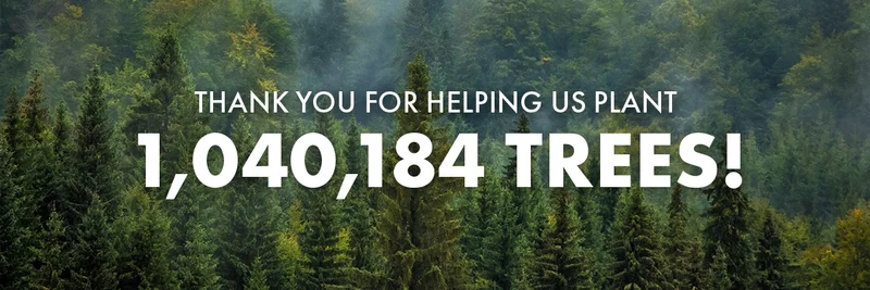 1,040,184 Trees Planted