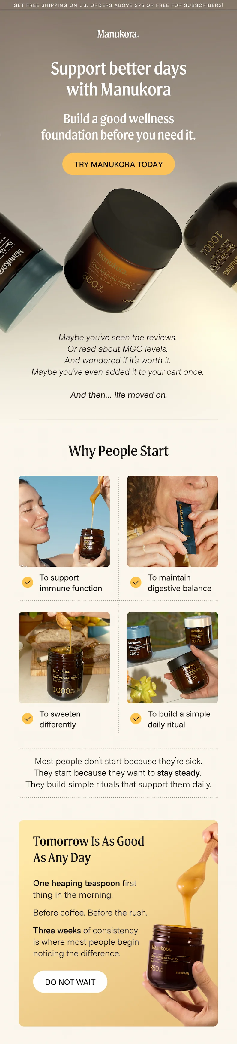 Try it today
