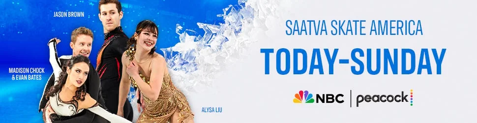 SAATVA SKATE AMERICA. TODAY-SUNDAY ON NBC & Peacock