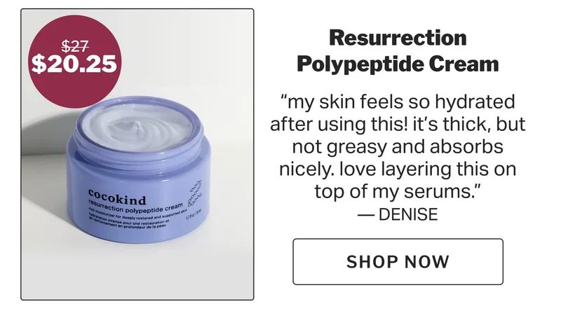 Resurrection Polypeptide Cream