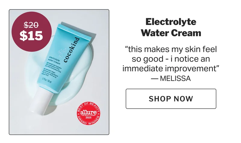 electrolyte water cream