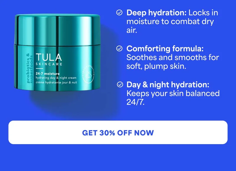 ✅ Deep hydration: Locks in moisture to combat dry air.  ✅ Comforting formula:  Soothes and smooths for soft, plump skin.  ✅ Day & night hydration: Keeps your skin balanced 24/7.  -- GET 30% OFF NOW