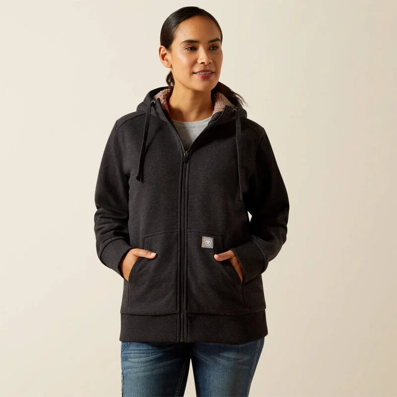 Rebar All-Weather Sherpa Full Zip Hoodie