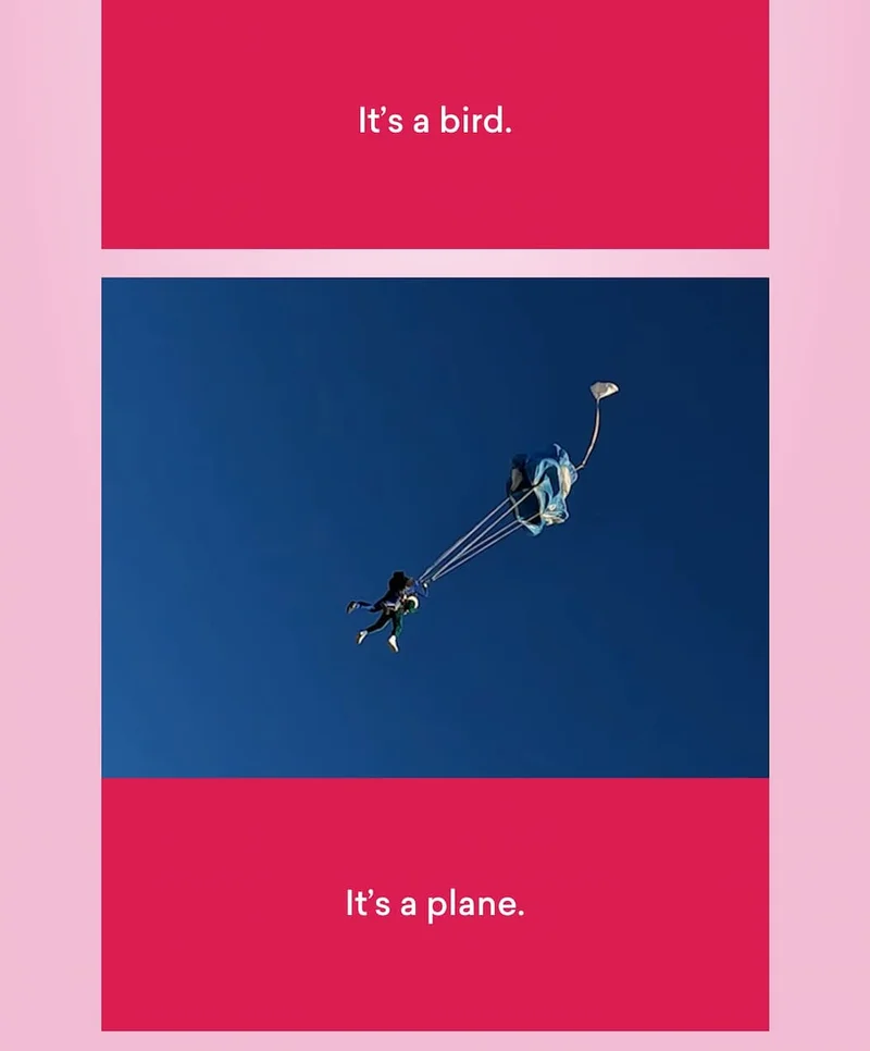 It's a plane