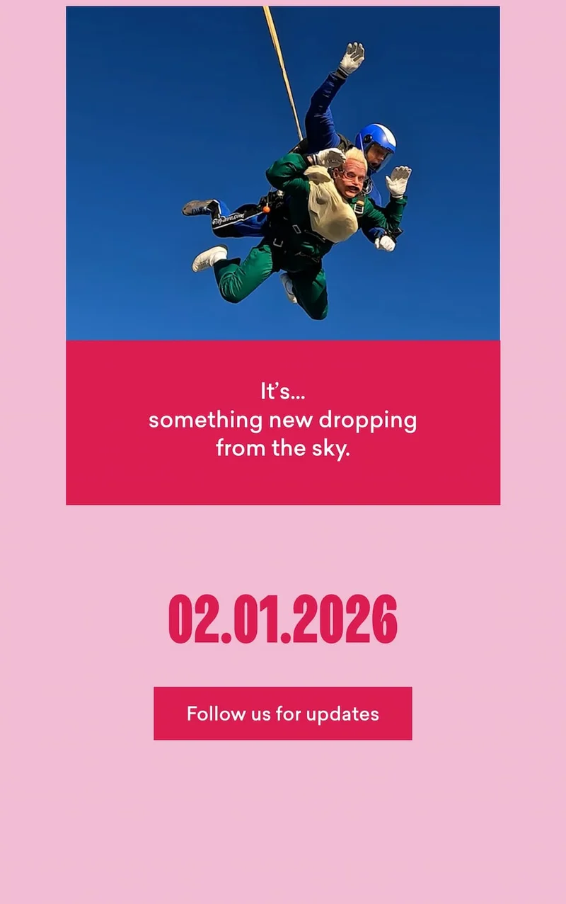 It’s a bird, it’s a plane, it’s…something new dropping from the sky