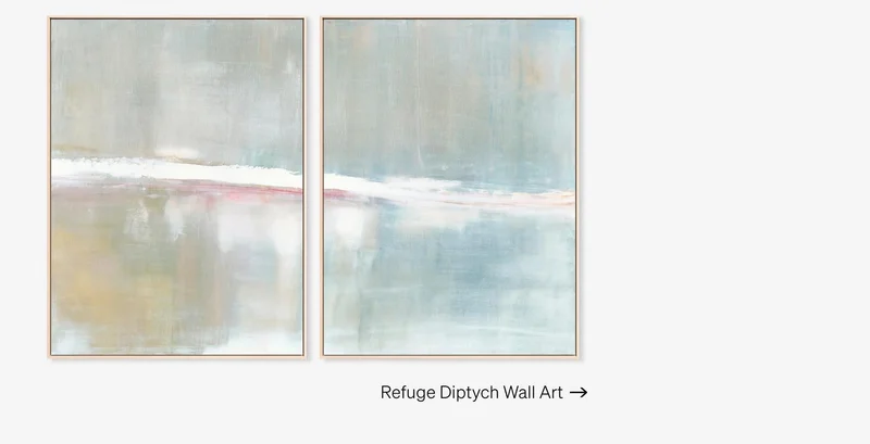 Shop Refuge Diptych Wall Art