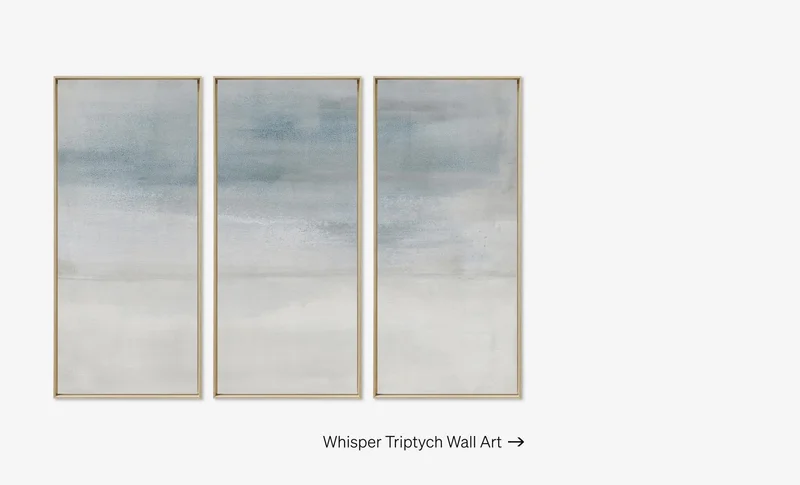 Shop Whisper Triptych Wall Art