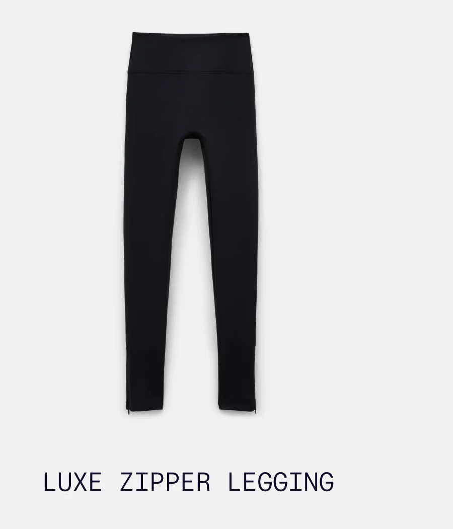 Luxe Zipper Legging