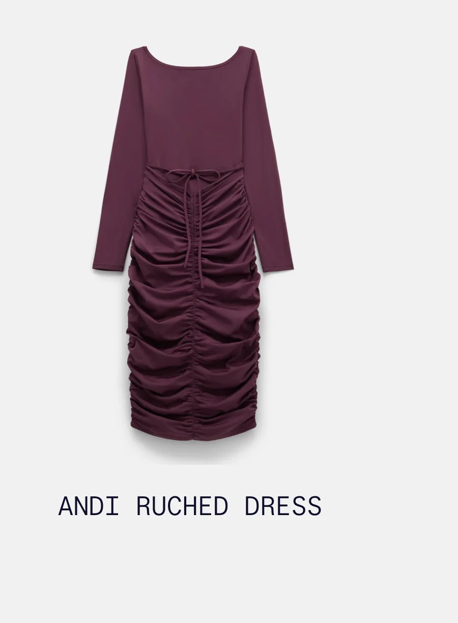 Andi Ruched Dress