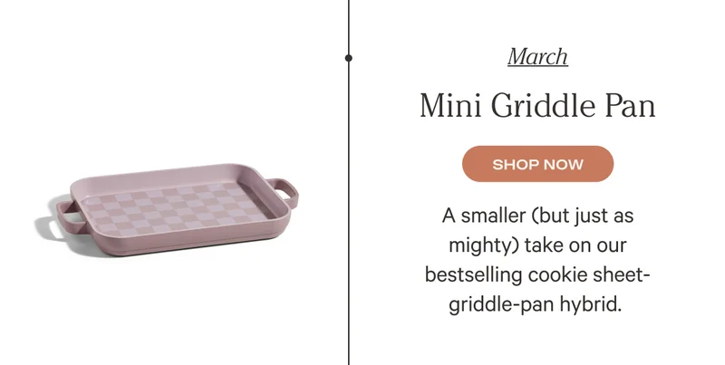 March - Mini Griddle Pan