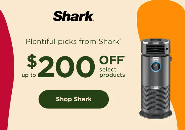 Shark - up to $200 off select products