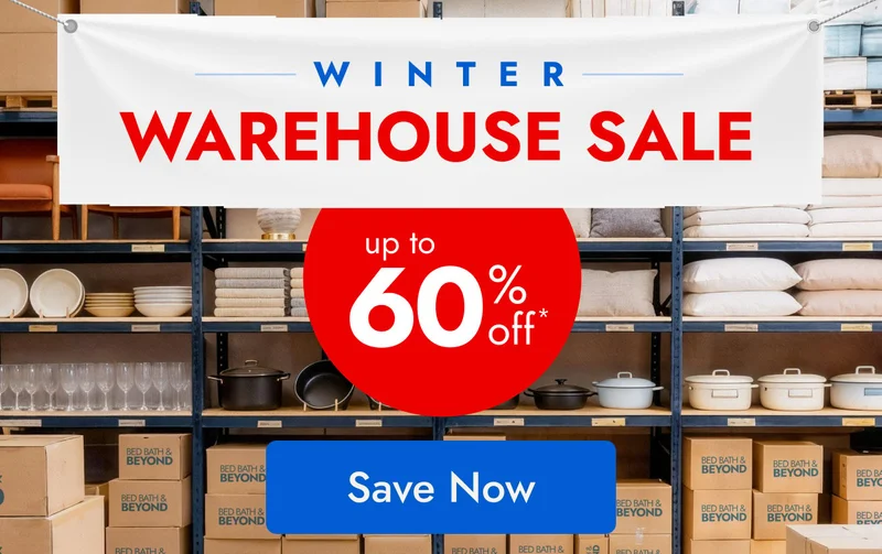 Winter Warehouse Sale—Up to 60% Off